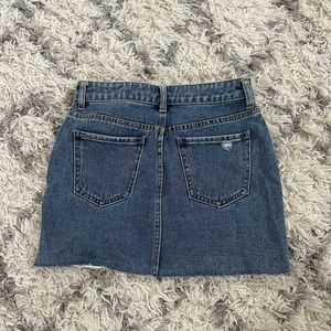 Mini jean skirt size 24